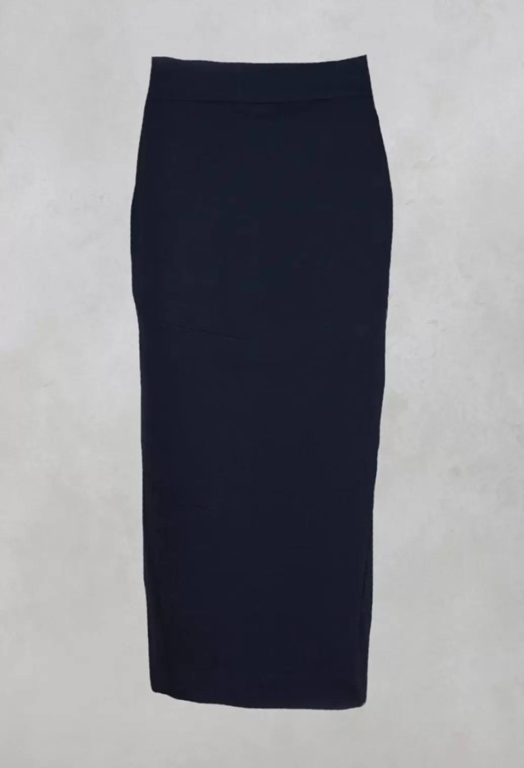 Skirts^Nuovo Borgo Pencil Skirt With Back Slit In Navy