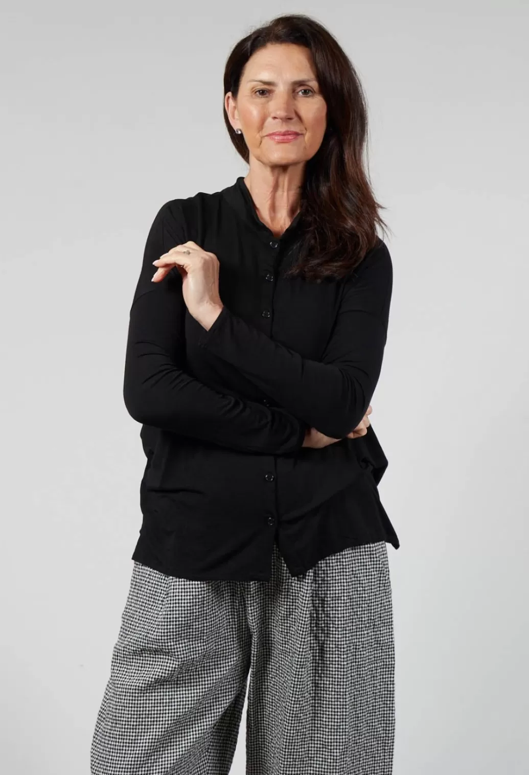 Shirts & Blouses^Mama B Pepa Jersey Shirt In Nero