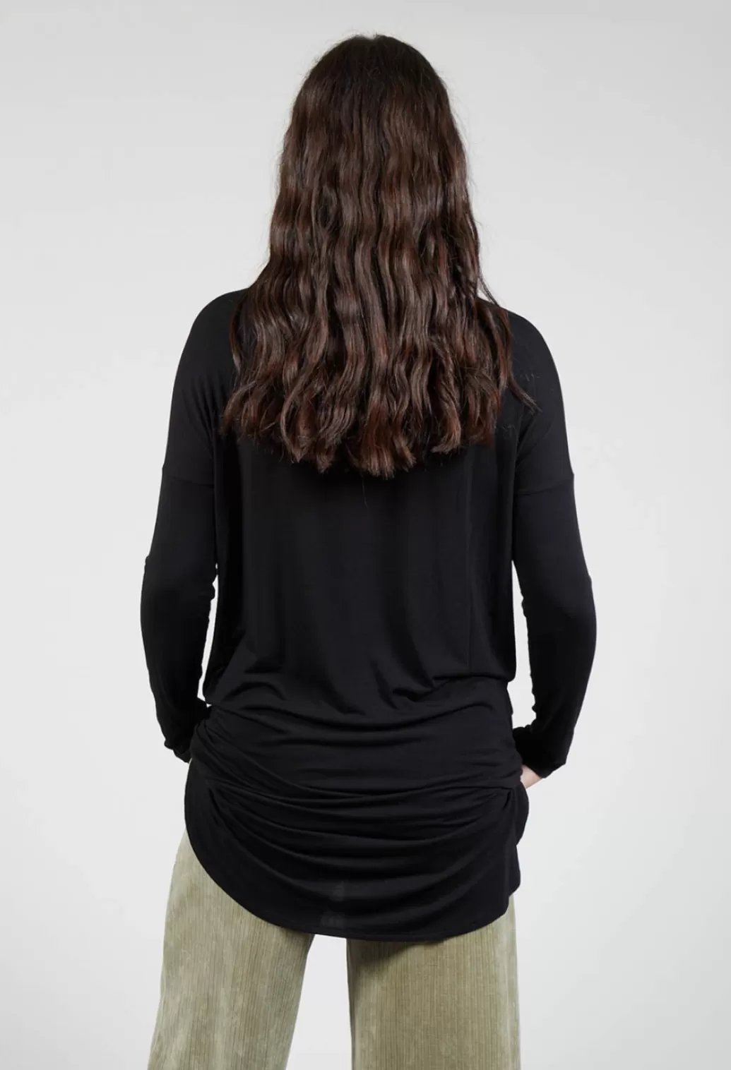 Shirts & Blouses^Mama B Posada Lonline Shirt In Nero