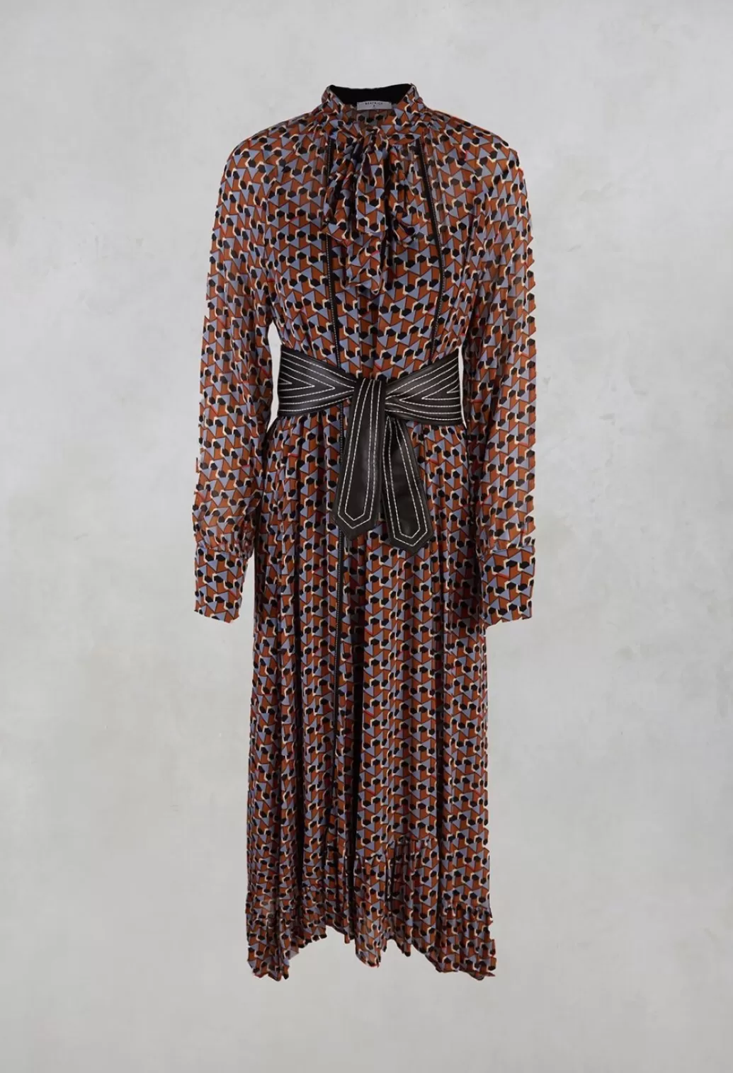 Dresses^Beatrice B Printed Maxi Dress In Brown