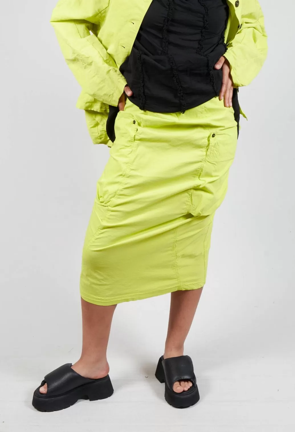 Skirts^Rundholz Dip Pull On Hobble Skirt With Side Pockets In Spring