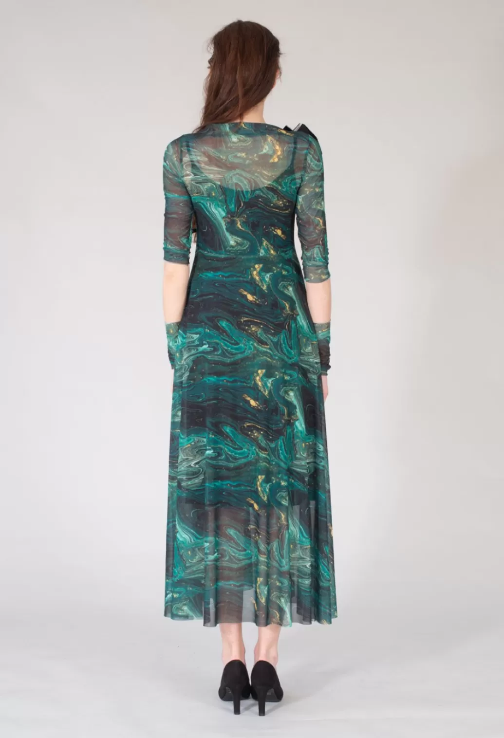 Dresses^Xenia Design Puna Dress In Black Dark Green