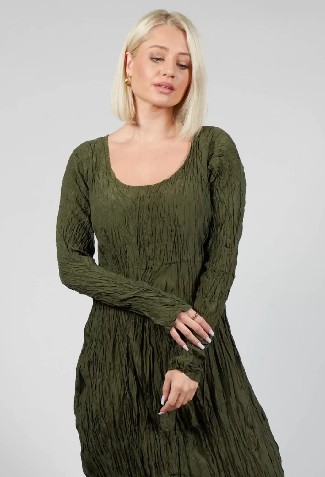 Dresses^Privatsachen Regen Dress In Avocado Green