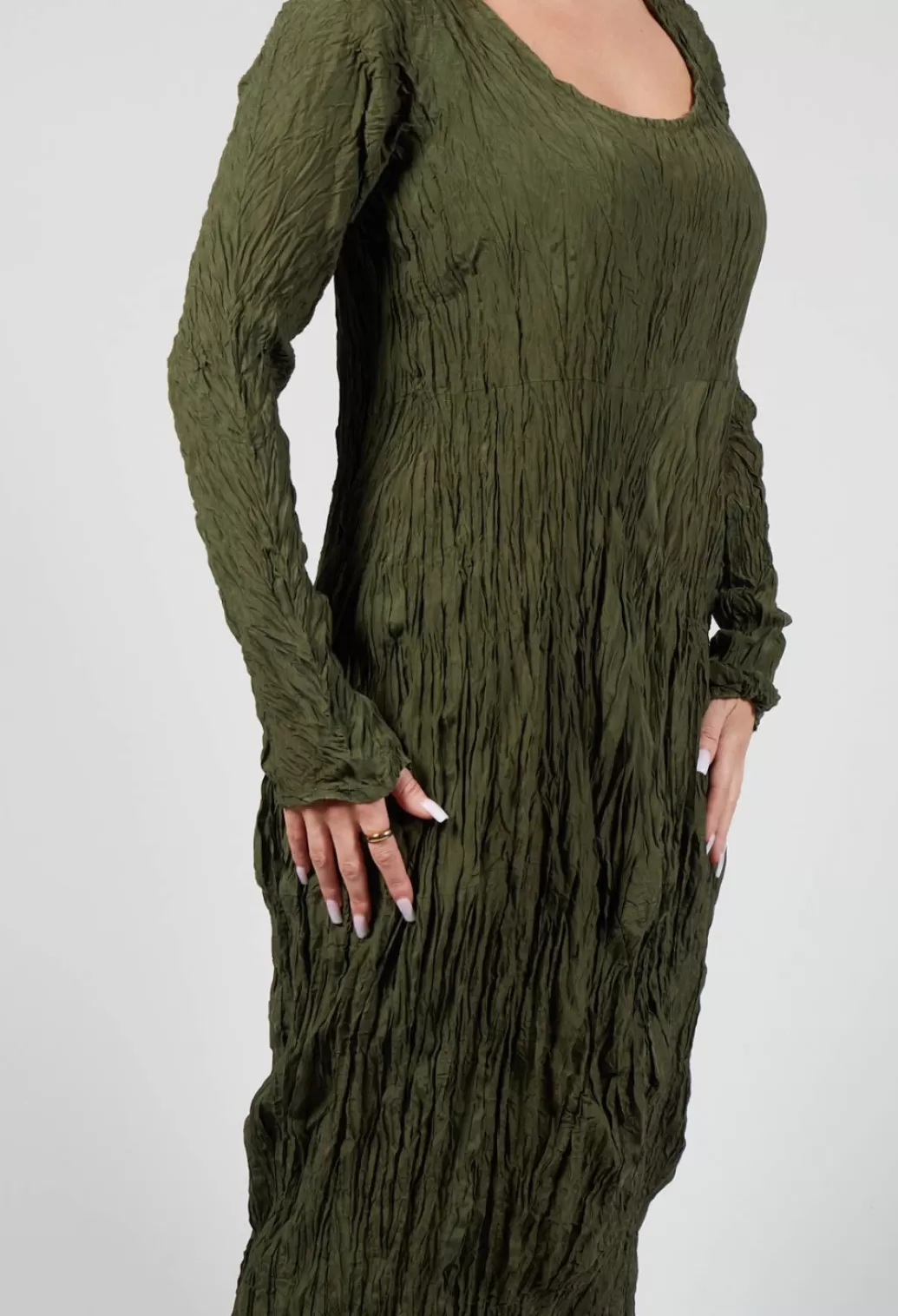 Dresses^Privatsachen Regen Dress In Avocado Green