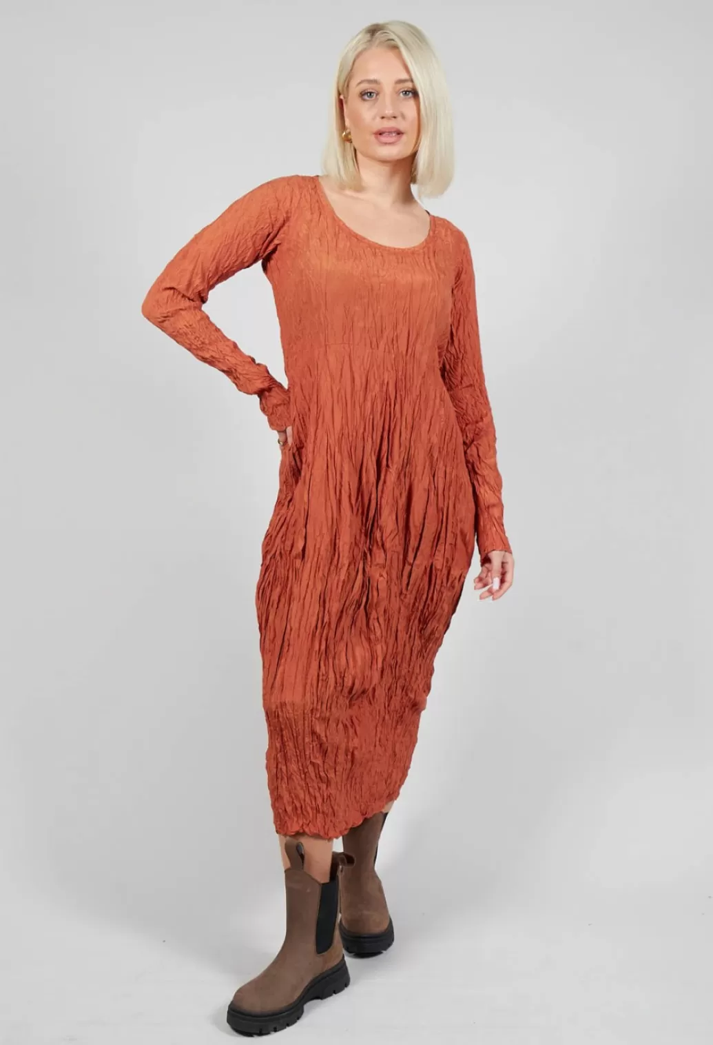 Dresses^Privatsachen Regen Dress In Wurzel Orange