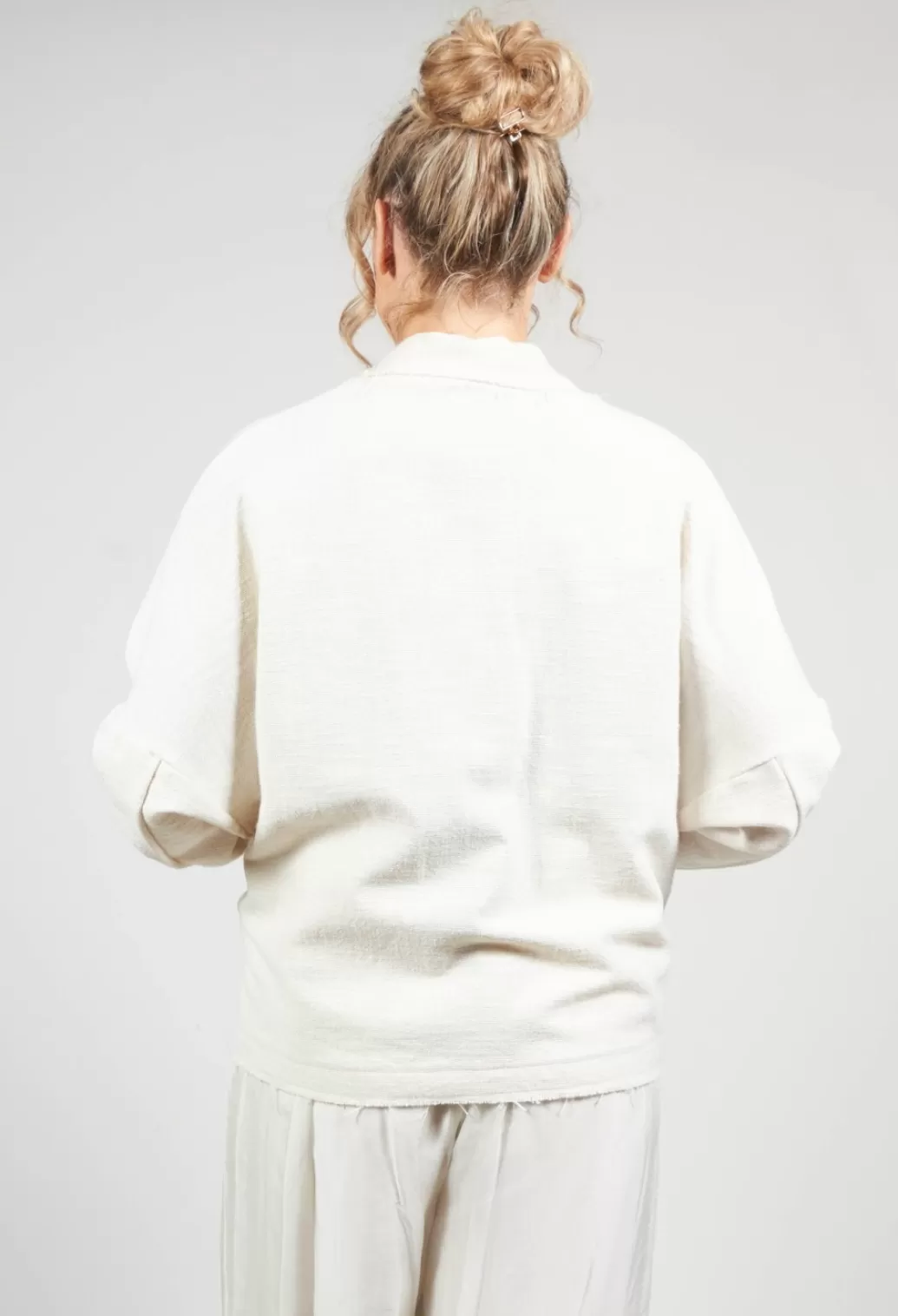 Jackets^Sanctamuerte Relaxed Fit Jacket In Burro Cream