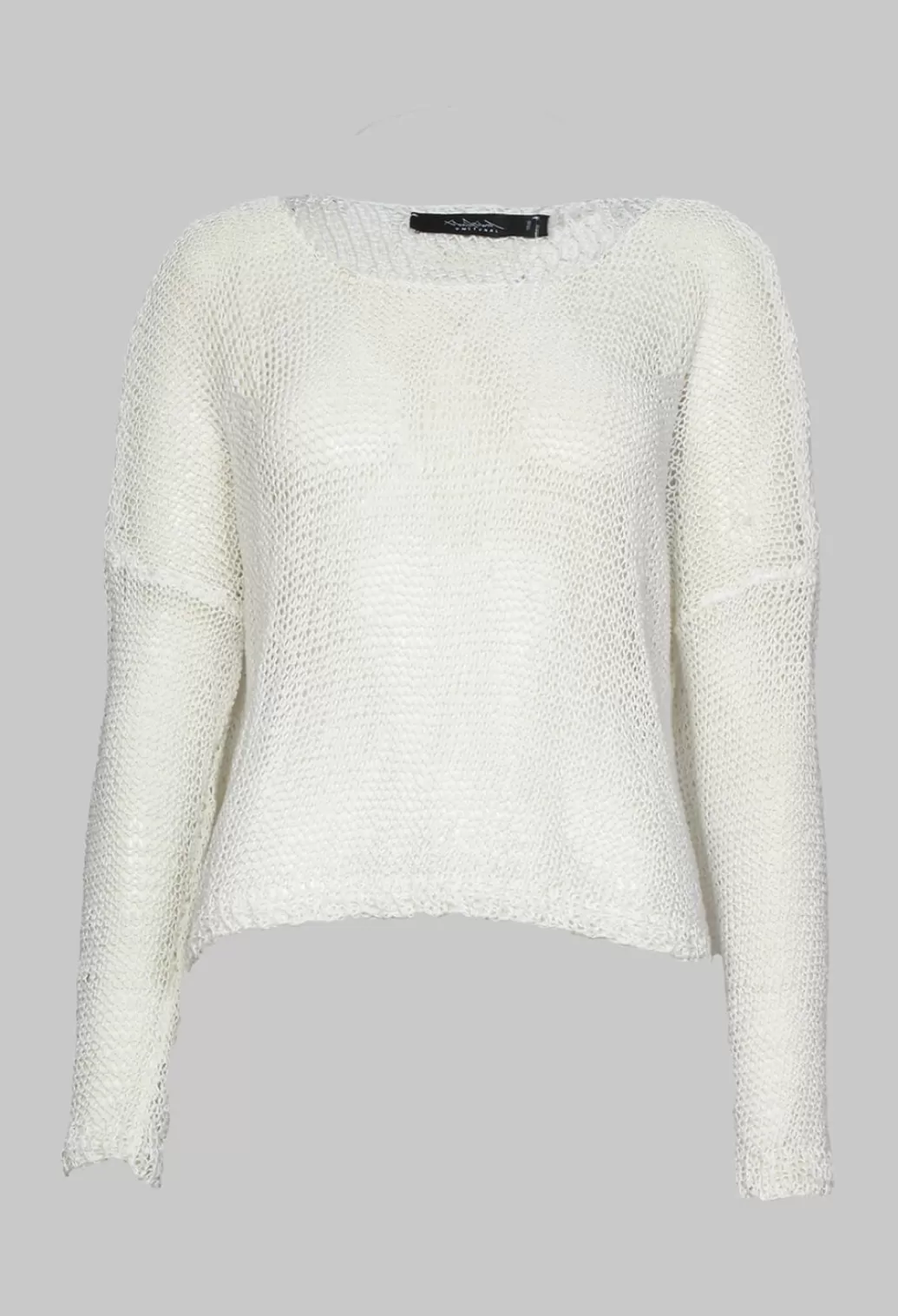 Jumpers^Umit Unal Relaxed Fit Open Weave Jumper In Off White