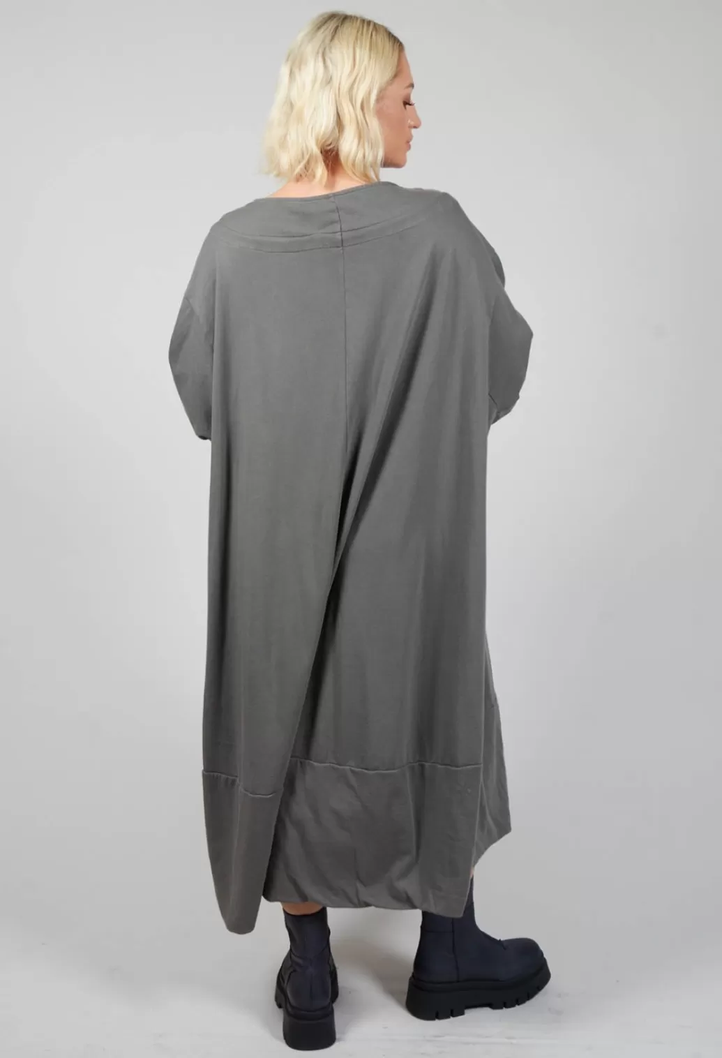 Dresses^Rundholz Dip Relaxed Jersey Dress With Round Neck In Douglas