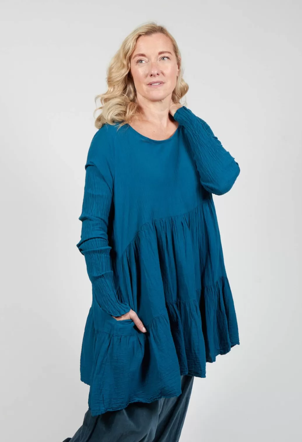 Dresses^Privatsachen Rundruhe Tunic In Jetzt Blue