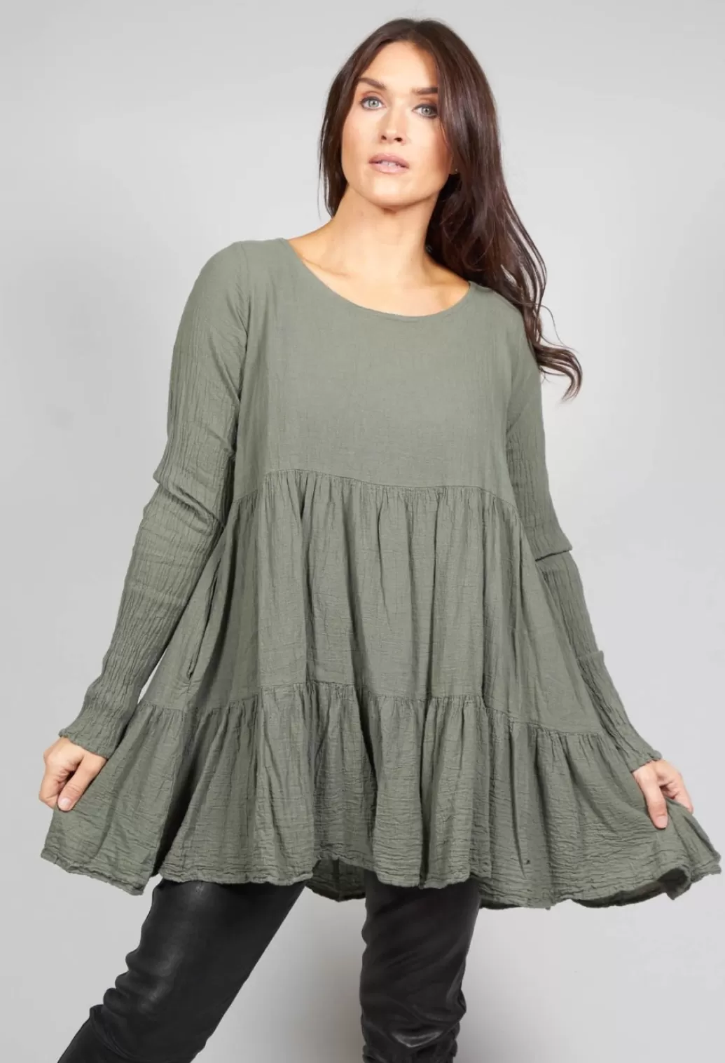 Dresses^Privatsachen Rundruhe Tunic In Mimos Green