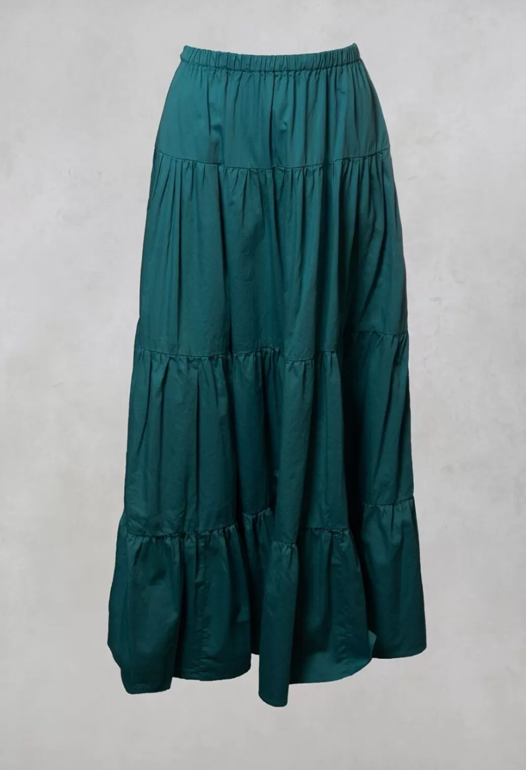 Skirts^Out of Xile Sharm Maxi Gathered Skirt In Teal