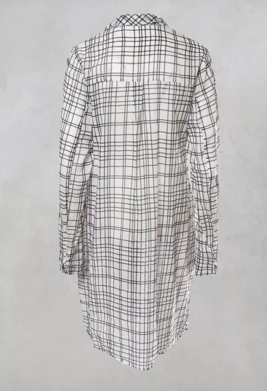 Dresses^Rundholz Mainline Shirt Dress In Blue Check