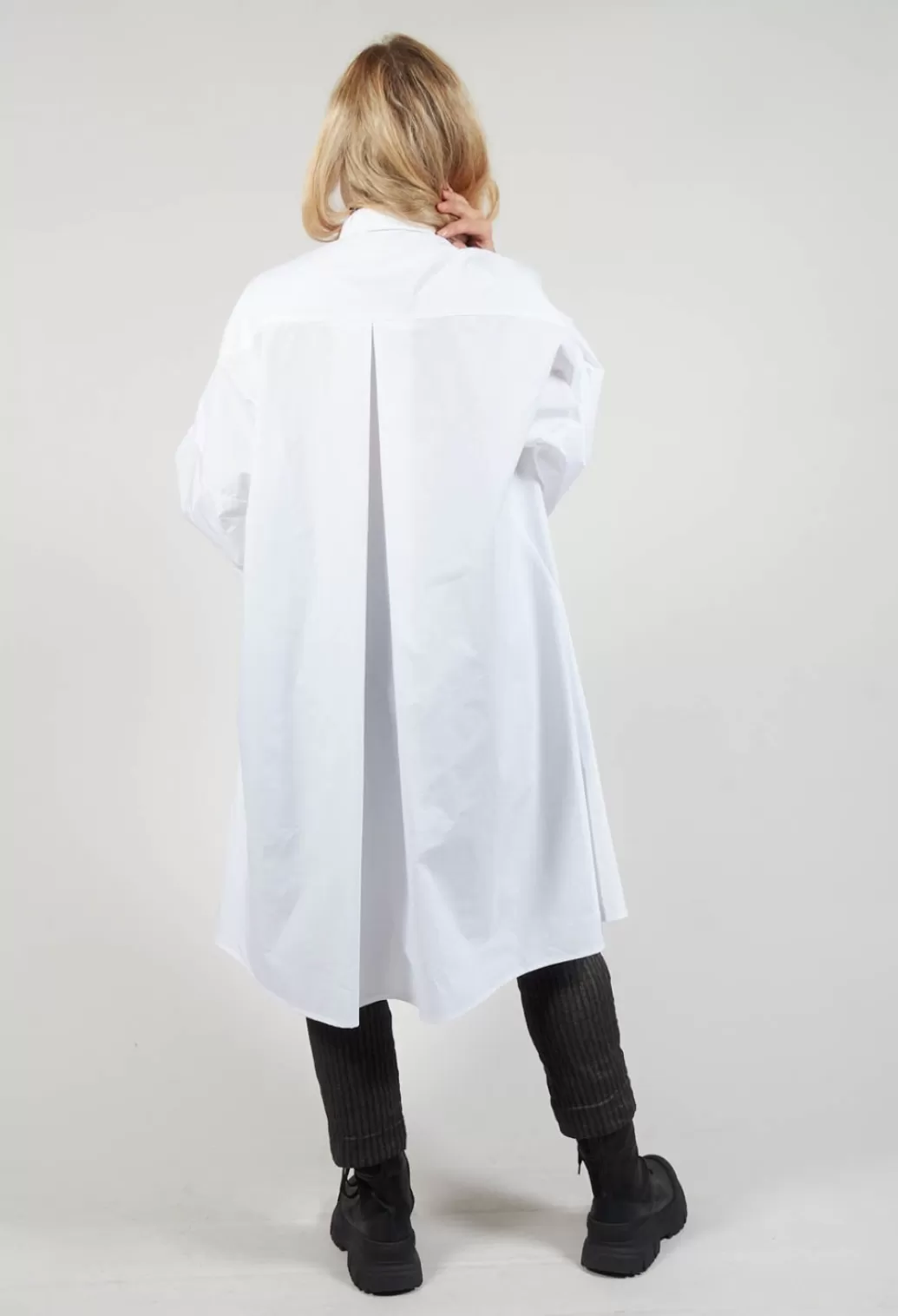 Dresses^Rundholz Mainline Shirt Dress In White