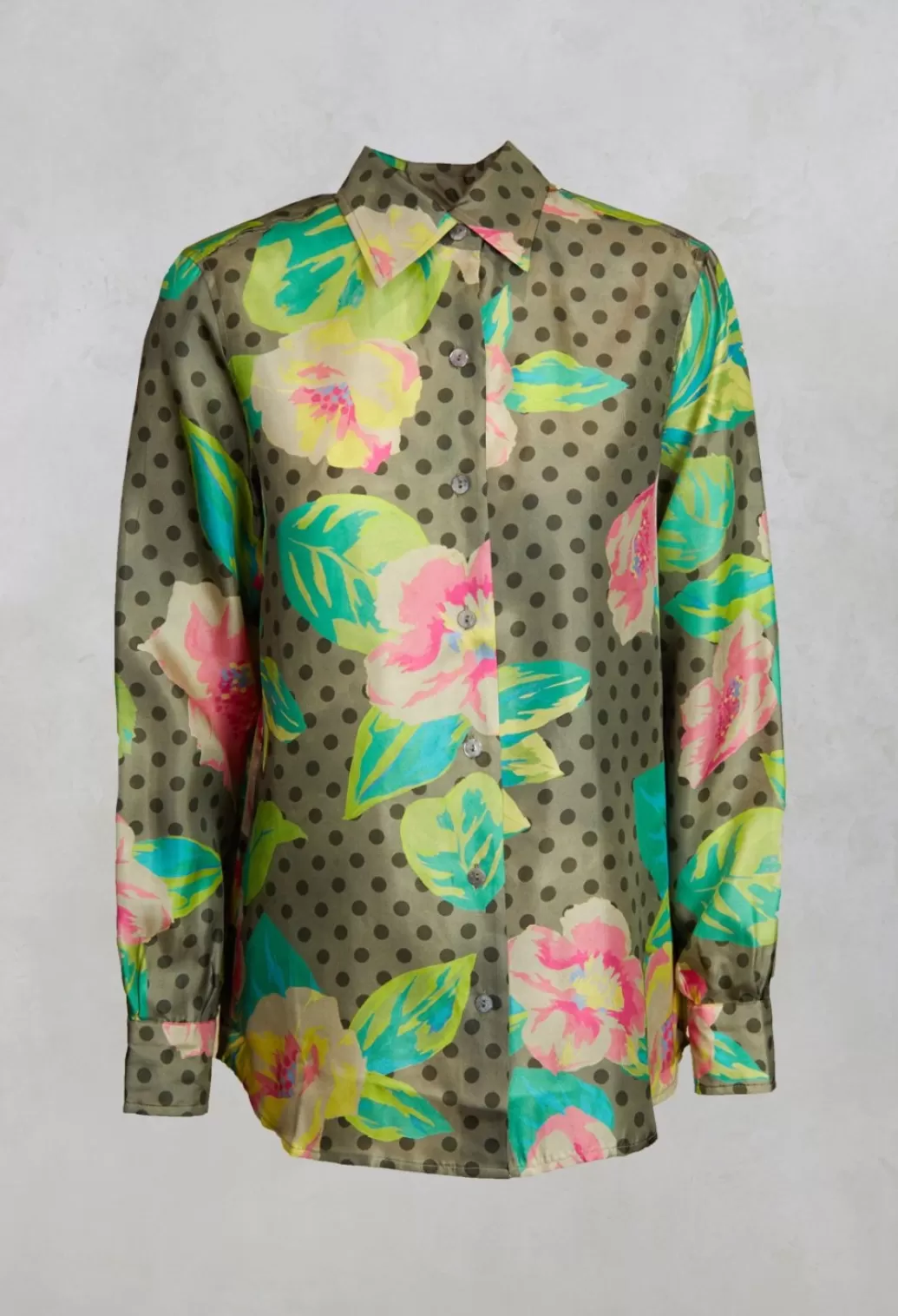 Shirts & Blouses^Maliparmi Shirt In Rosa / Verde