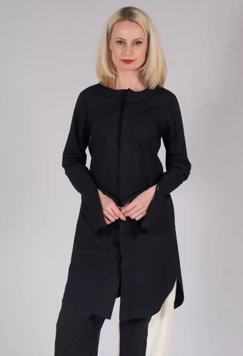 Dresses^Marc Point Shirt Overdress In Black