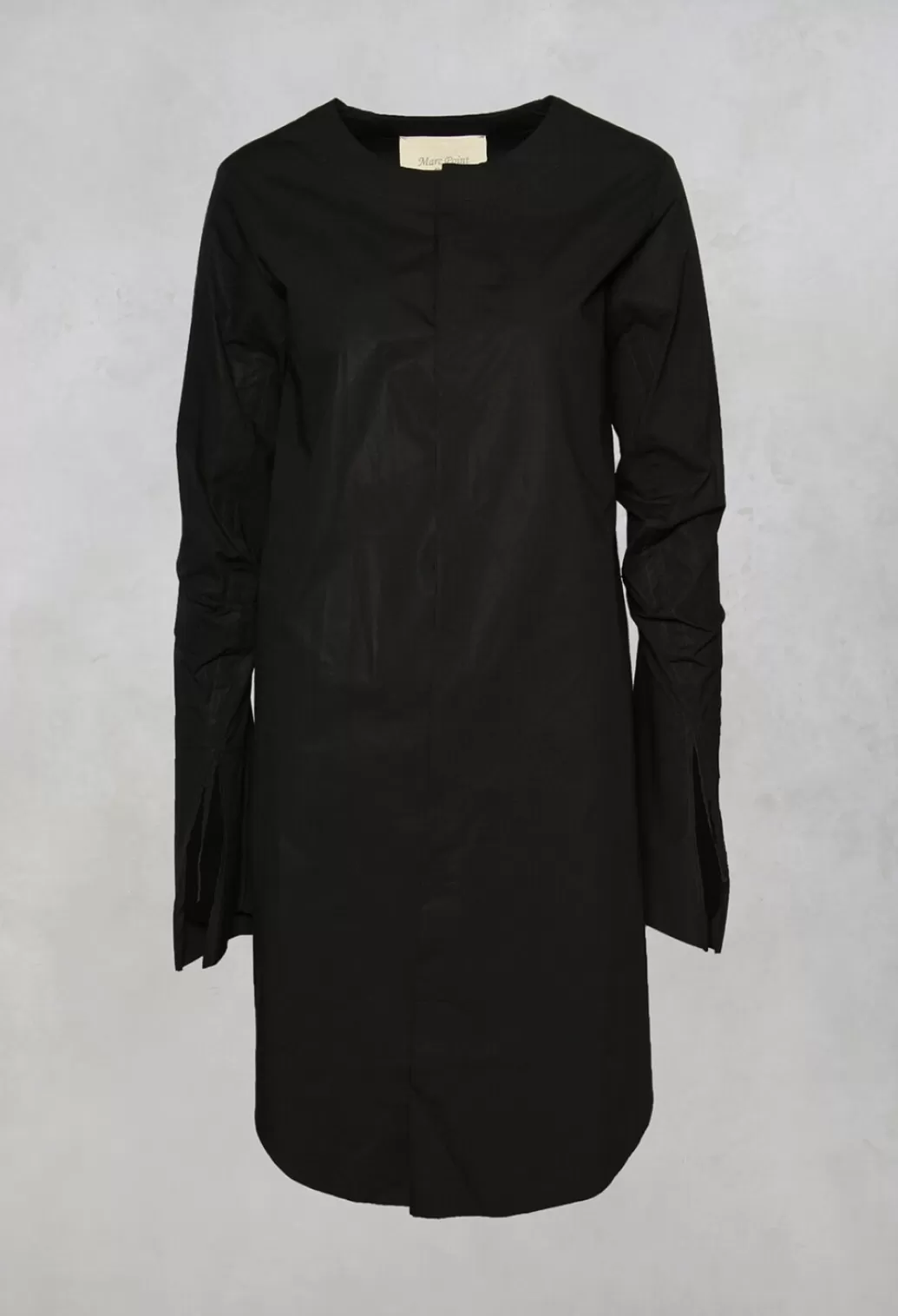 Dresses^Marc Point Shirt Overdress In Black