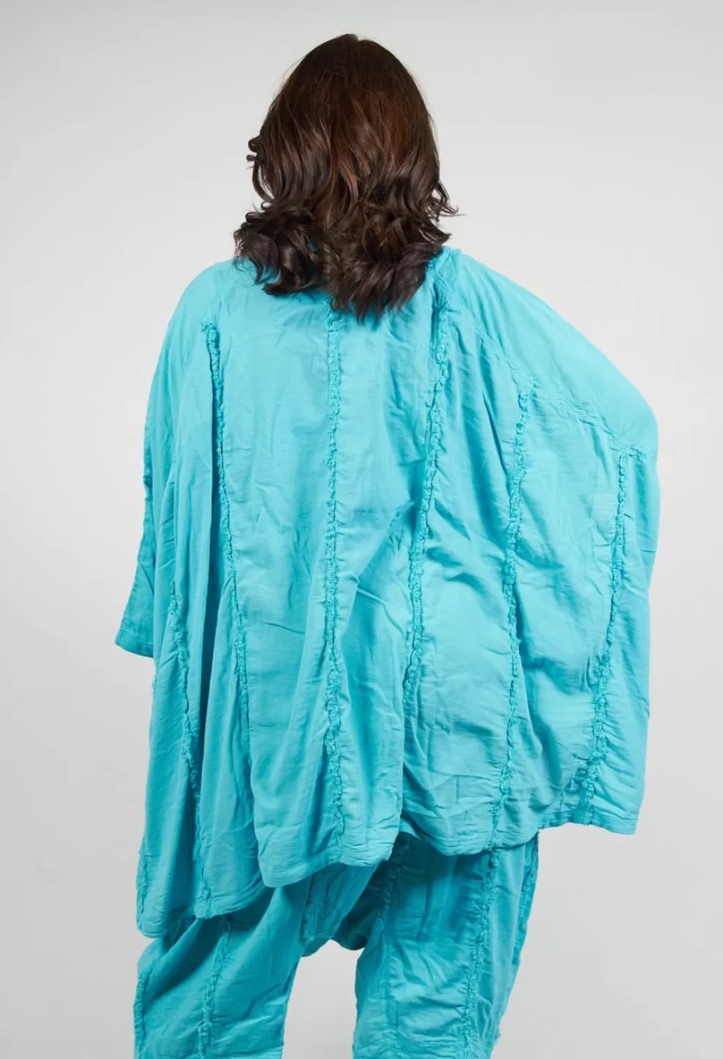 Shirts & Blouses^Rundholz Dip Shirt With Asymmetrical Hem In Aqua