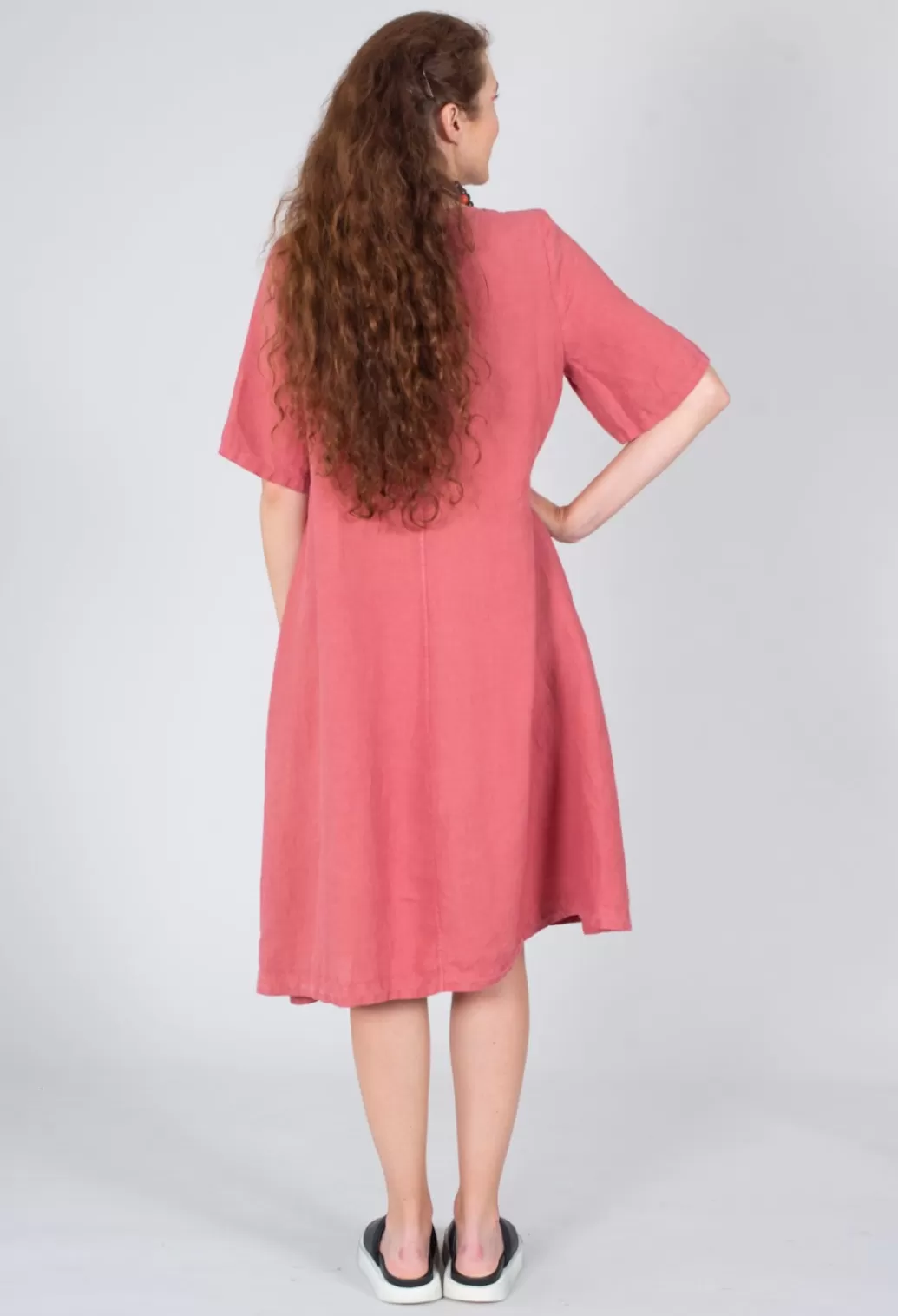 Dresses^Mes Soeurs & Moi Short Sleeve Dress In Terracotta