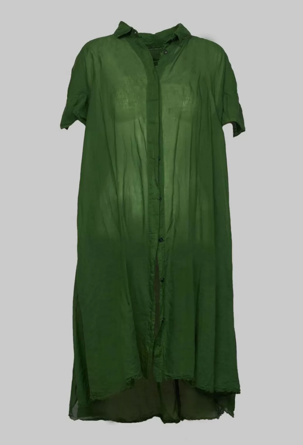 Dresses^Rundholz Dip Short Sleeve Shirt Dress In Green