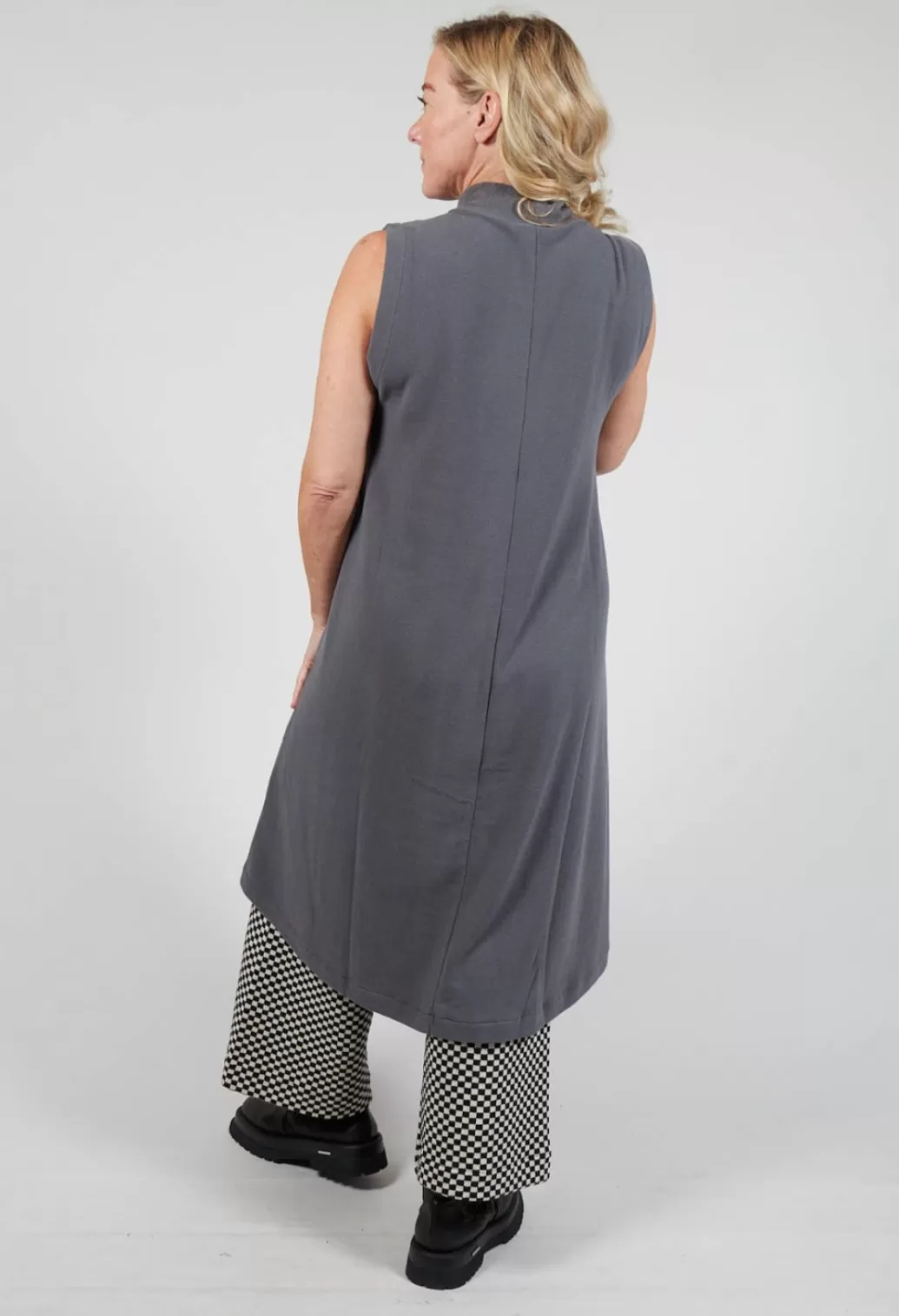 Jumpers^Mama B Sleeveless Annie Jacket In Ardesia