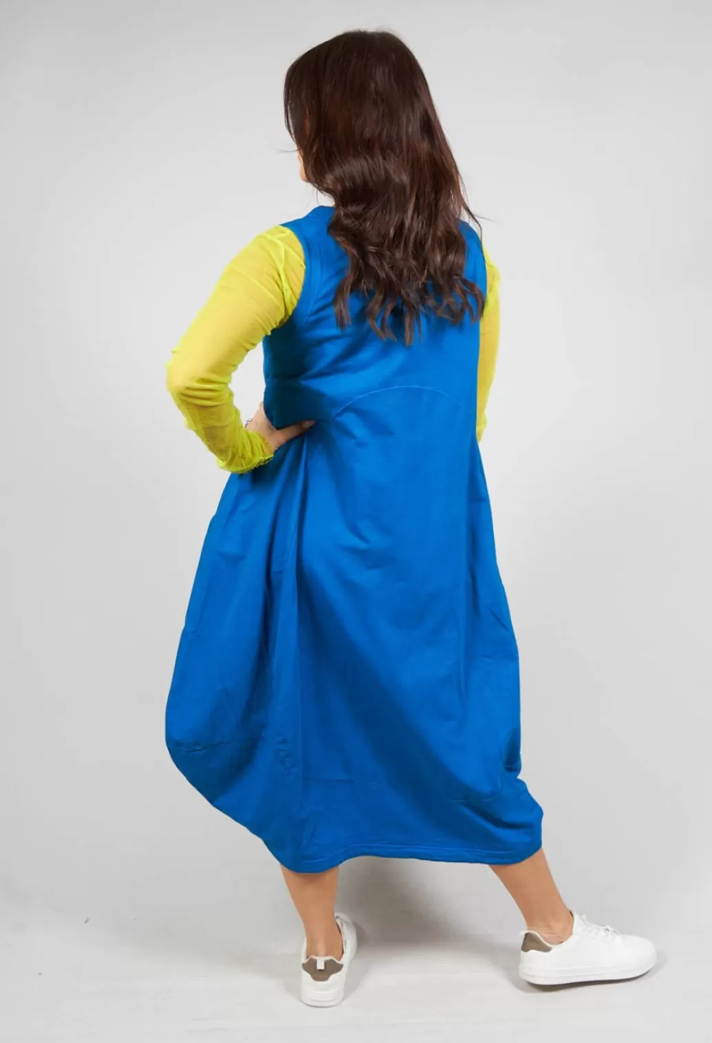 Dresses^Rundholz Dip Sleeveless Balloon Style Jersey Dress In Blue