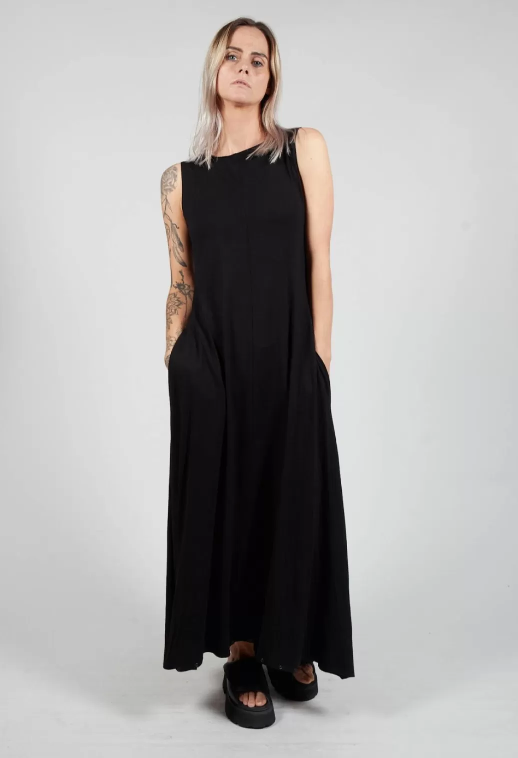 Jumpsuits^Anett Rostel Sleeveless Dress Style Jumpsuit In Black