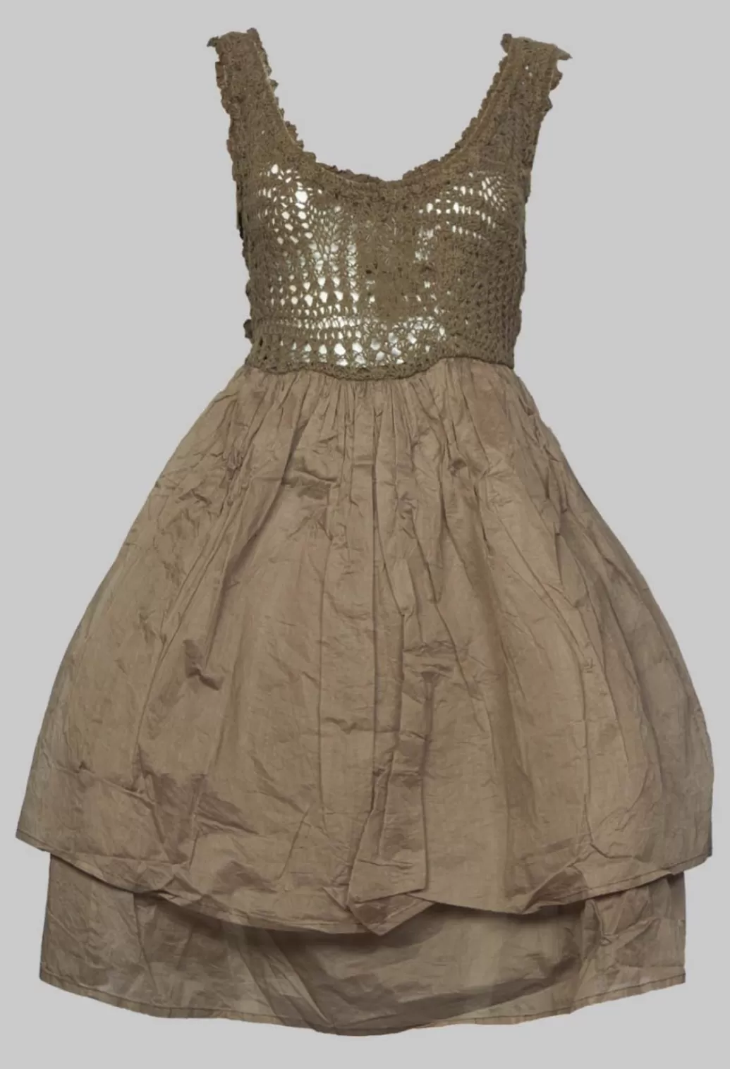 Dresses^Les Ours Sleeveless Pierrot Dress In Chocolat