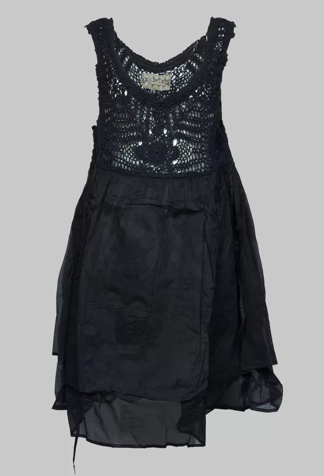 Dresses^Les Ours Sleeveless Pierrot Dress In Noir