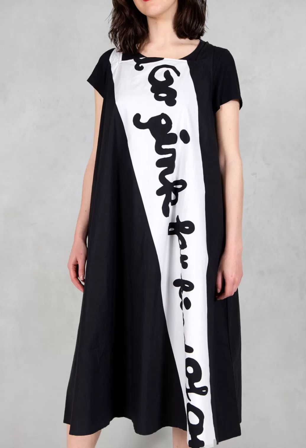 Dresses^Rundholz Black Label Sleeveless Shift Dress In Black Print