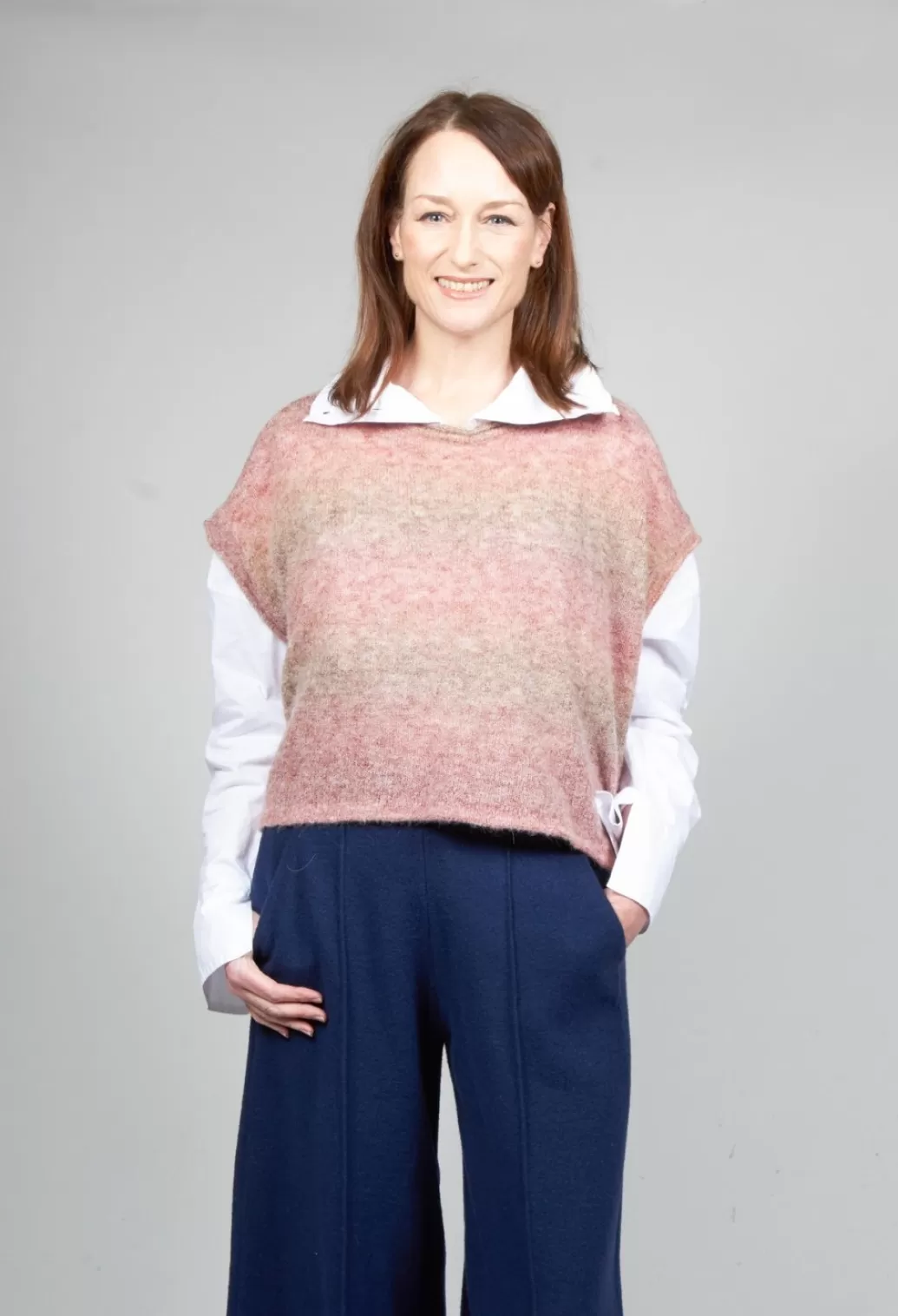 Jumpers^Mes Soeurs & Moi Soft Stripe Knit In Pink