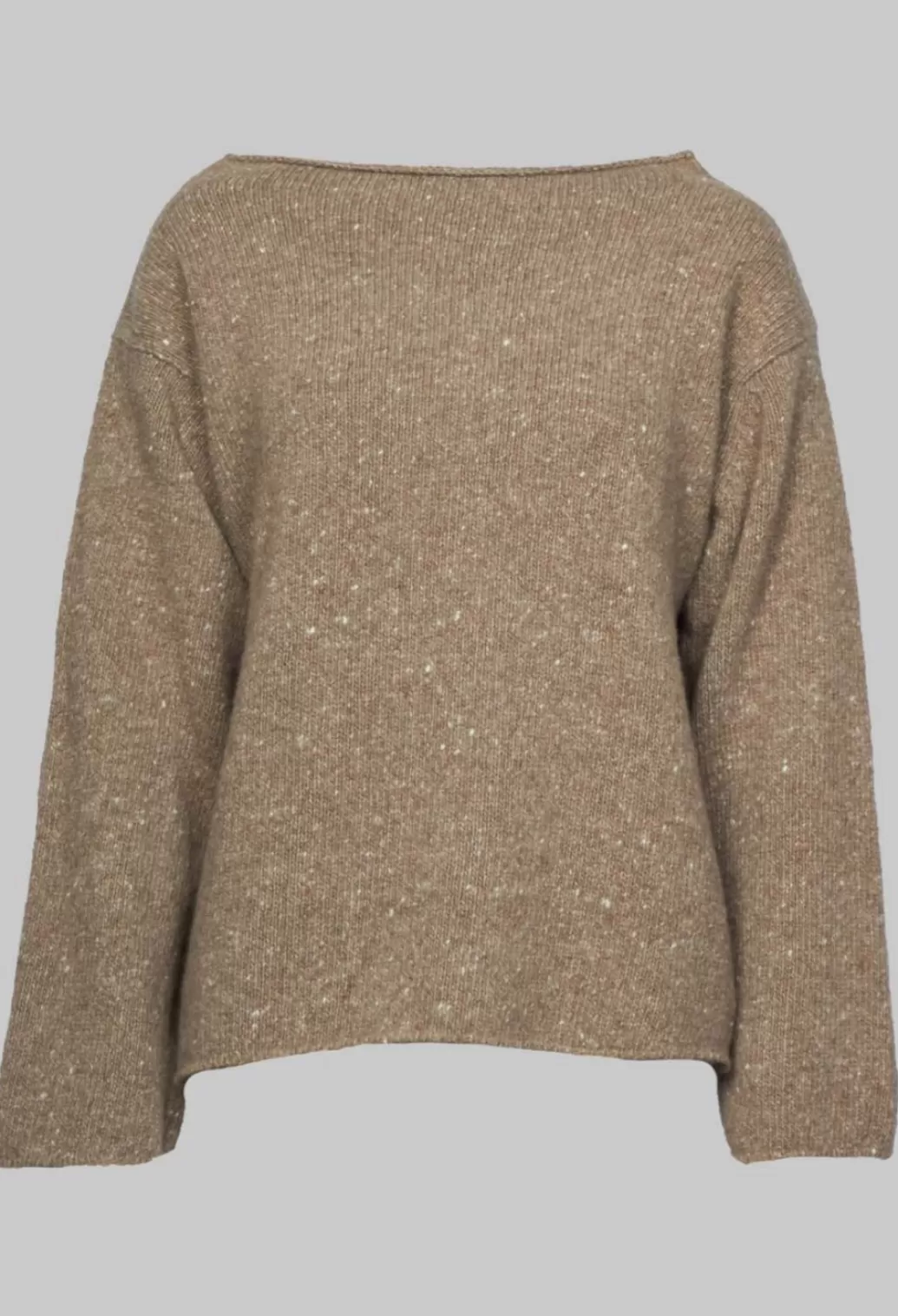 Jumpers^EastByEastWest Somerset Cashmere Blend Jumper In Latte