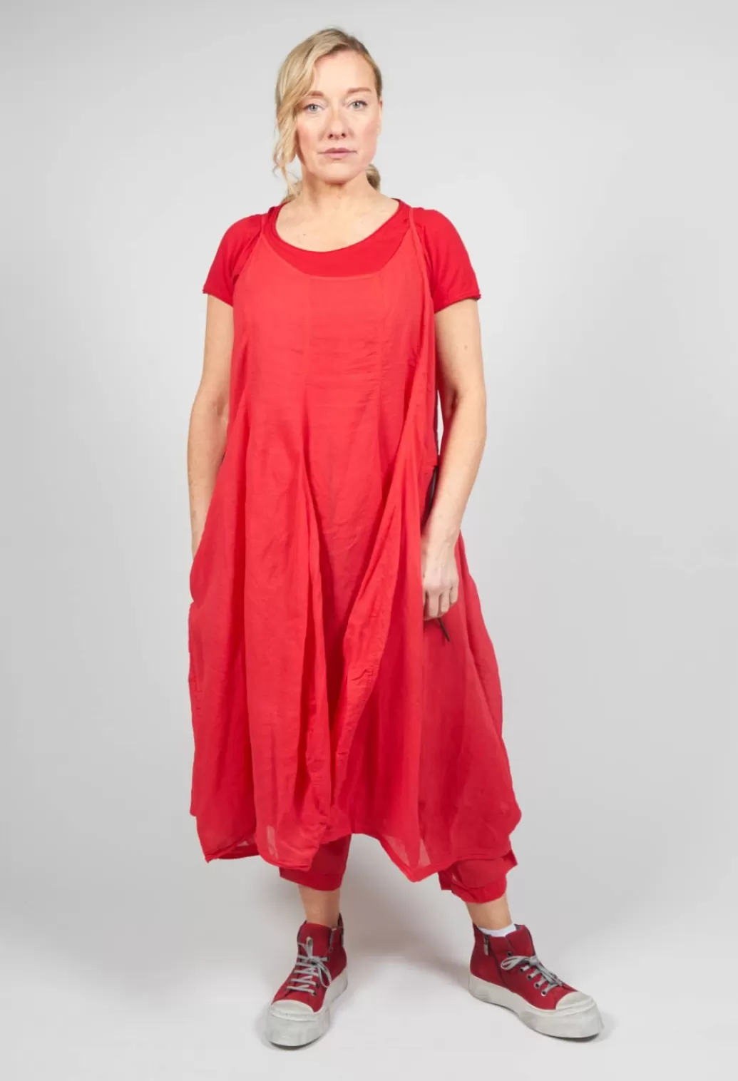 Dresses^Rundholz Dip Spaghetti Strap Dress In Red