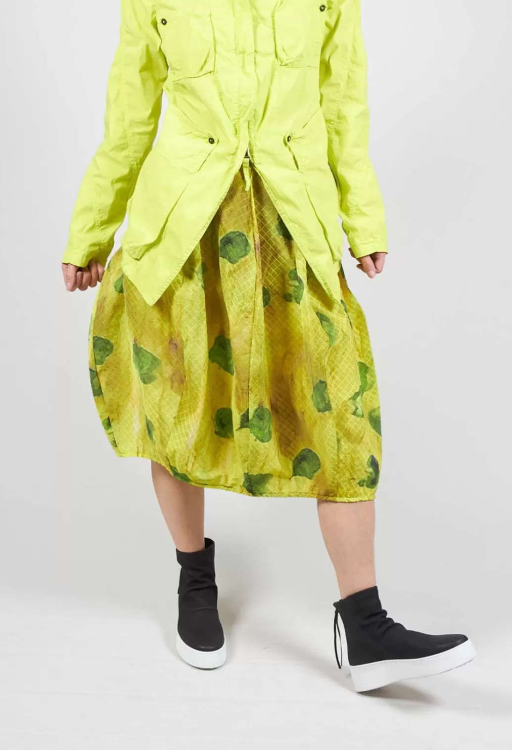 Skirts^Rundholz Dip Spring Print Tulip Shaped Skirt