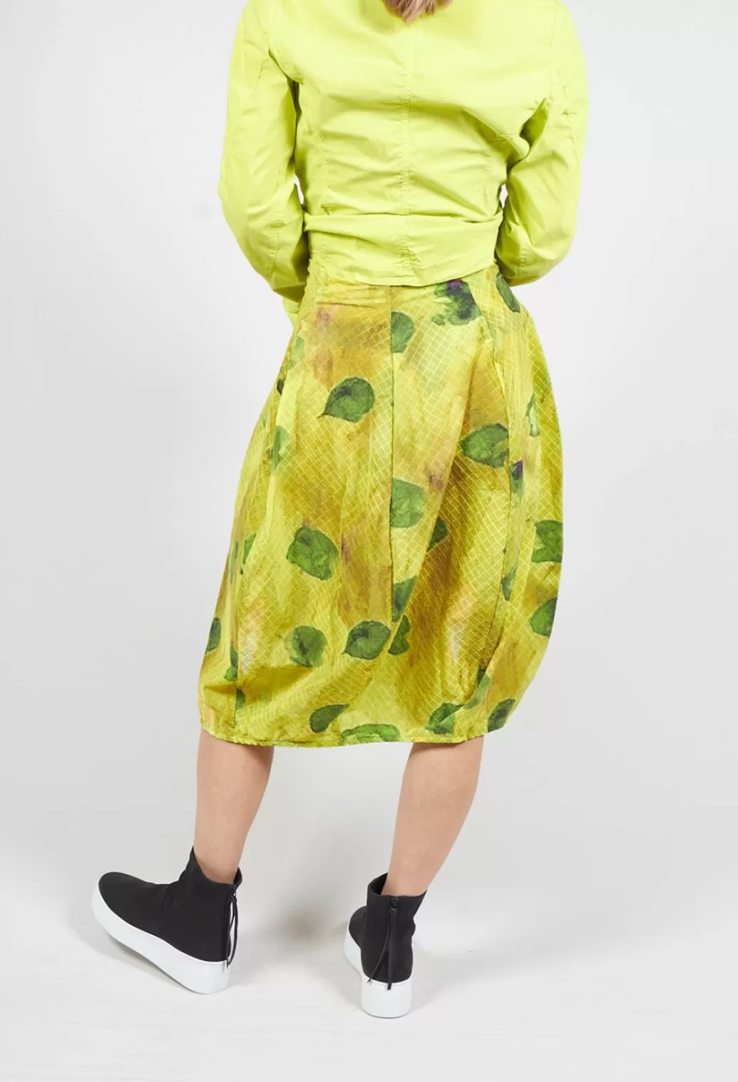 Skirts^Rundholz Dip Spring Print Tulip Shaped Skirt