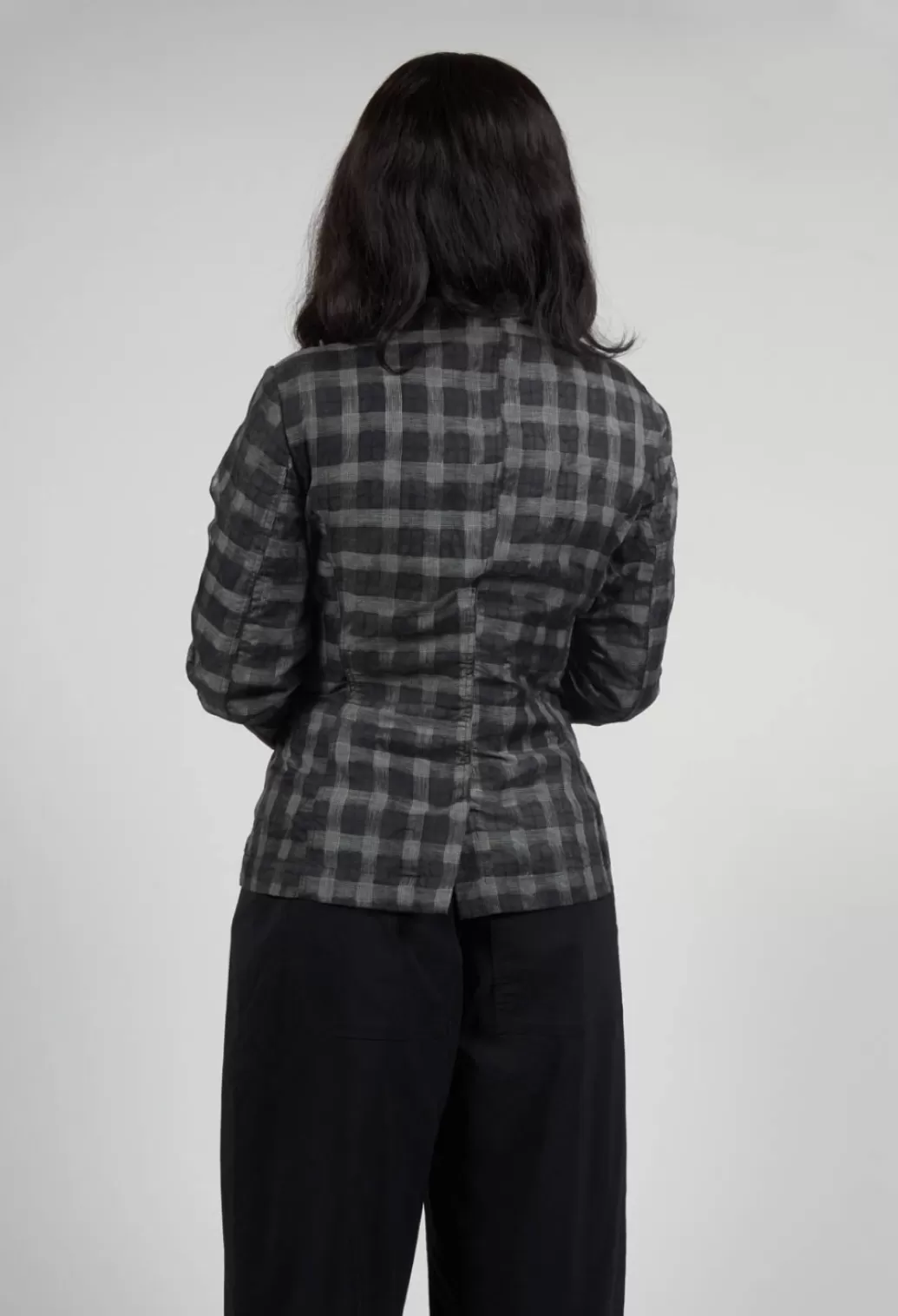 Jackets^Rundholz Mainline Structured Jacket In Black Check