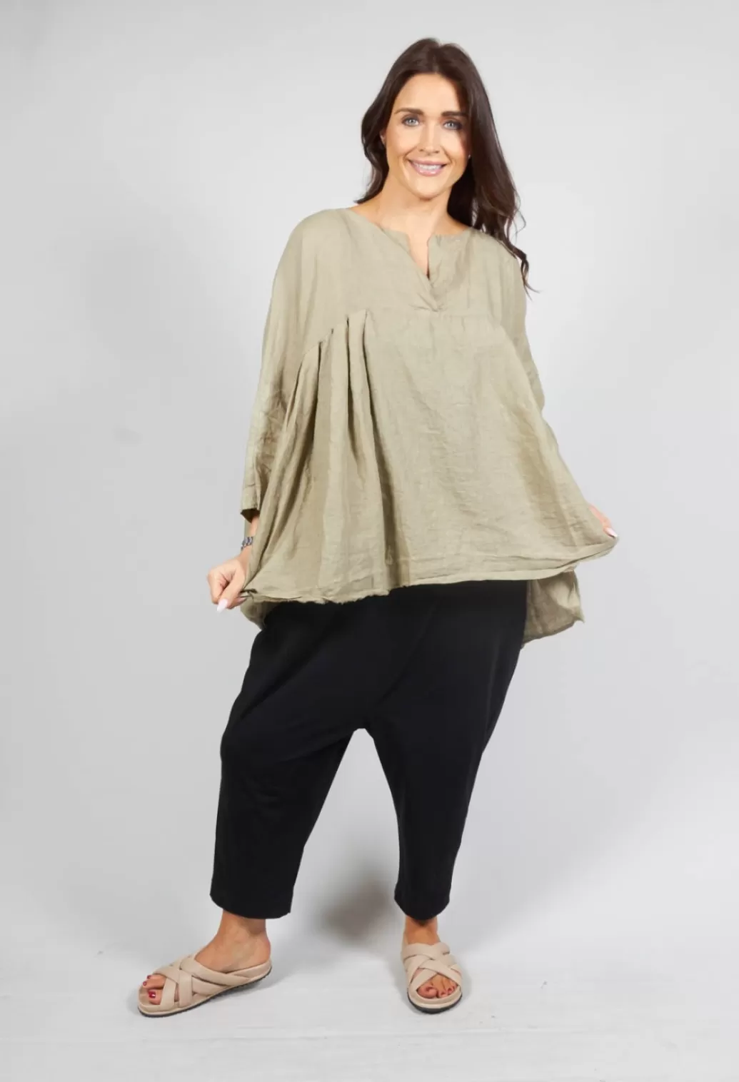 Shirts & Blouses^Mama B Taglio Shirt In Sabba
