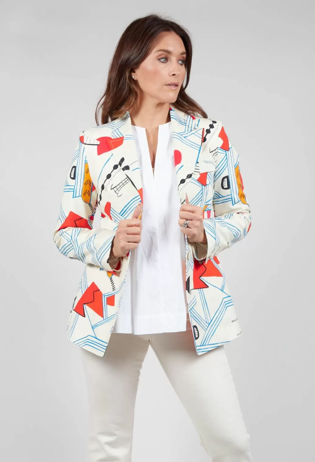 Jackets^Beatrice B Tailored Jacket In Matisse Print