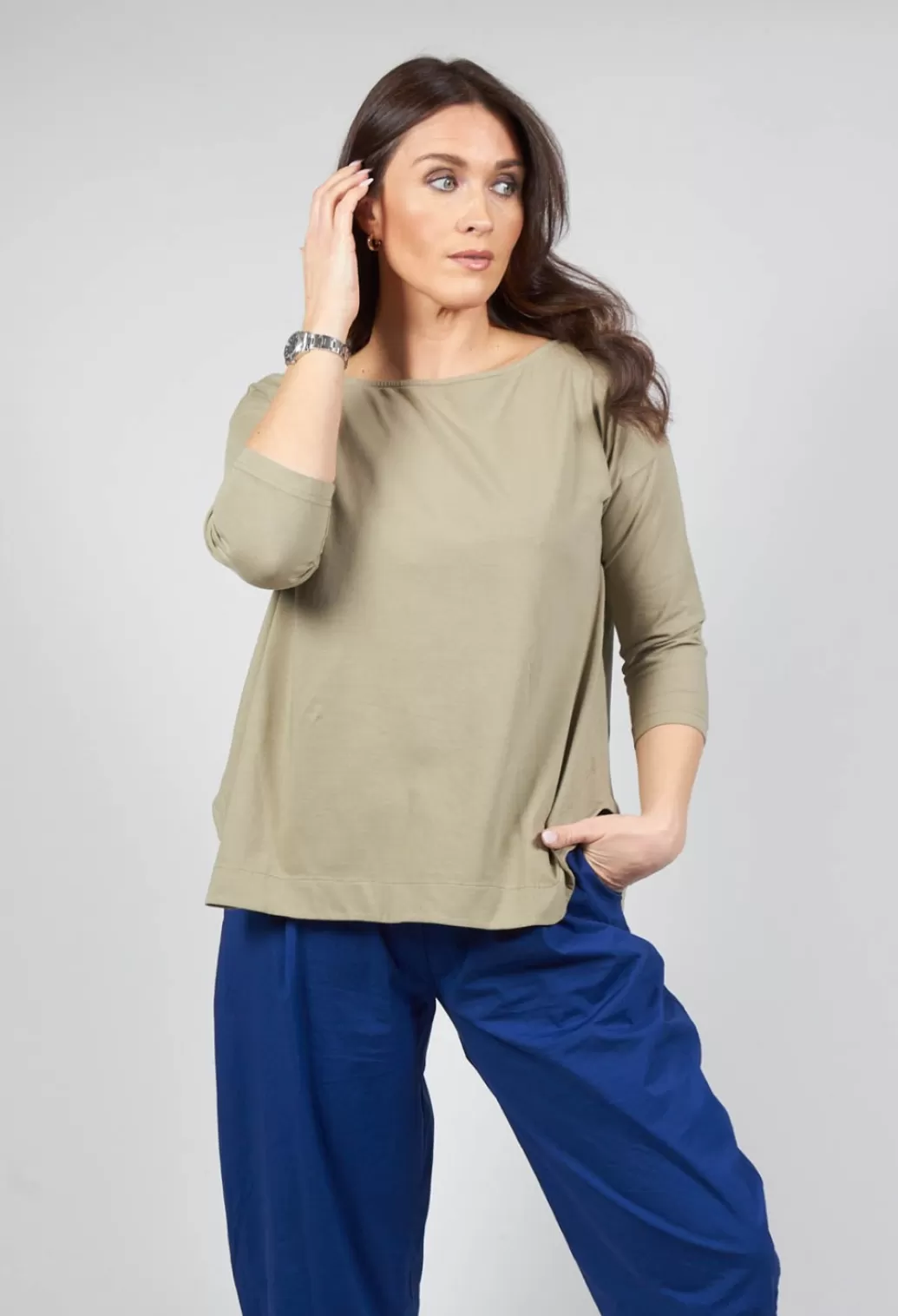 Shirts & Blouses^Mama B Tavolara U Shirt In Sabba