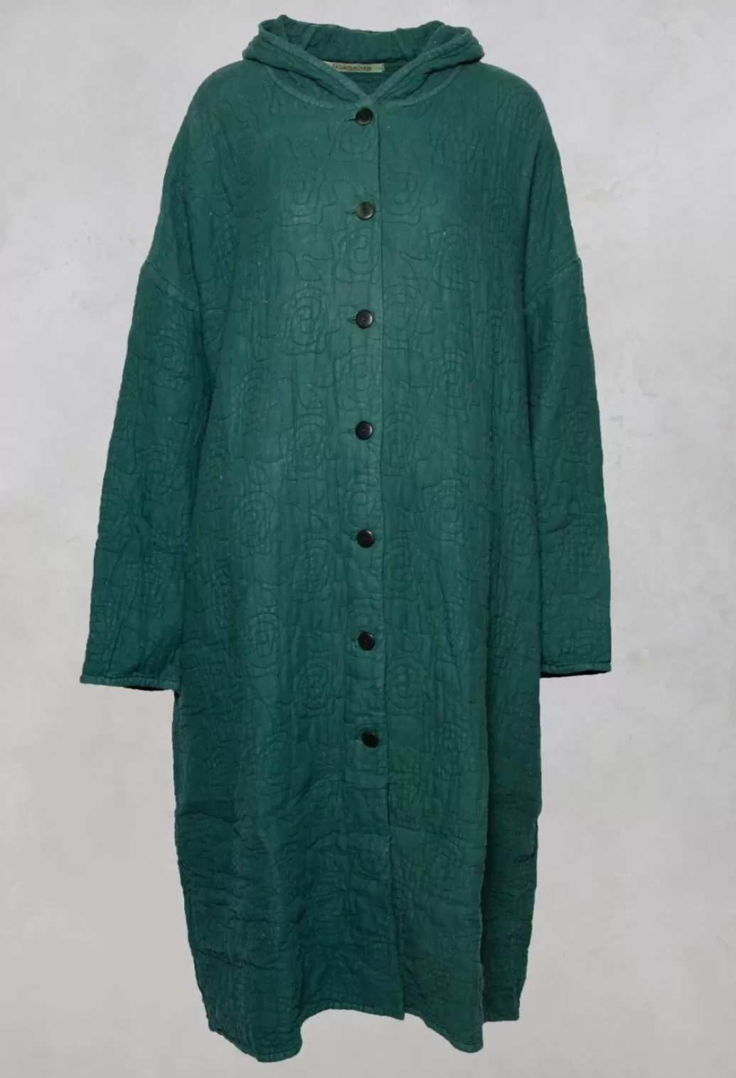 Coats^Privatsachen Terrat Textured Coat In Fidel Green