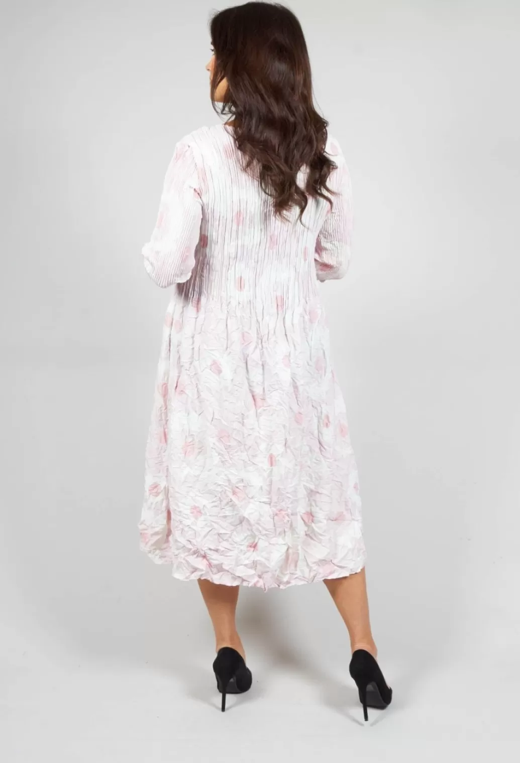 Dresses^Alquema Three Quarter Sleeve Smash Dress In Pink Flower