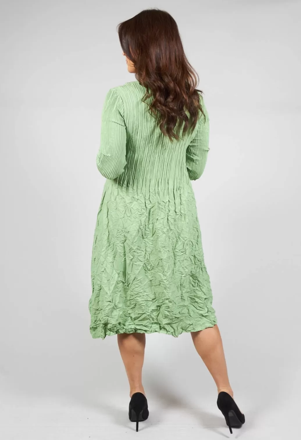 Dresses^Alquema Three Quarter Sleeve Smash Dress In Pistachio