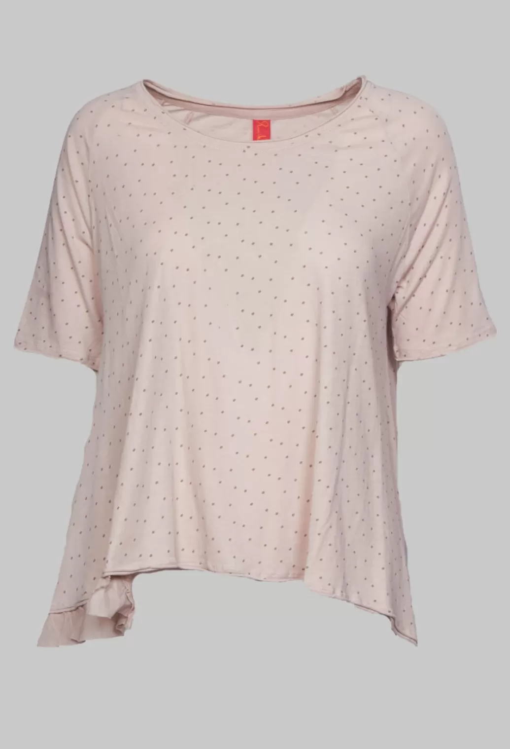 Shirts & Blouses^Ewa I Walla T-Shirt With High Low Hem In Dots