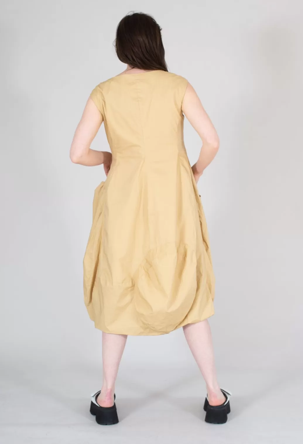 Dresses^Rundholz Black Label Tulip Hem Dress With Large Pockets In Corn