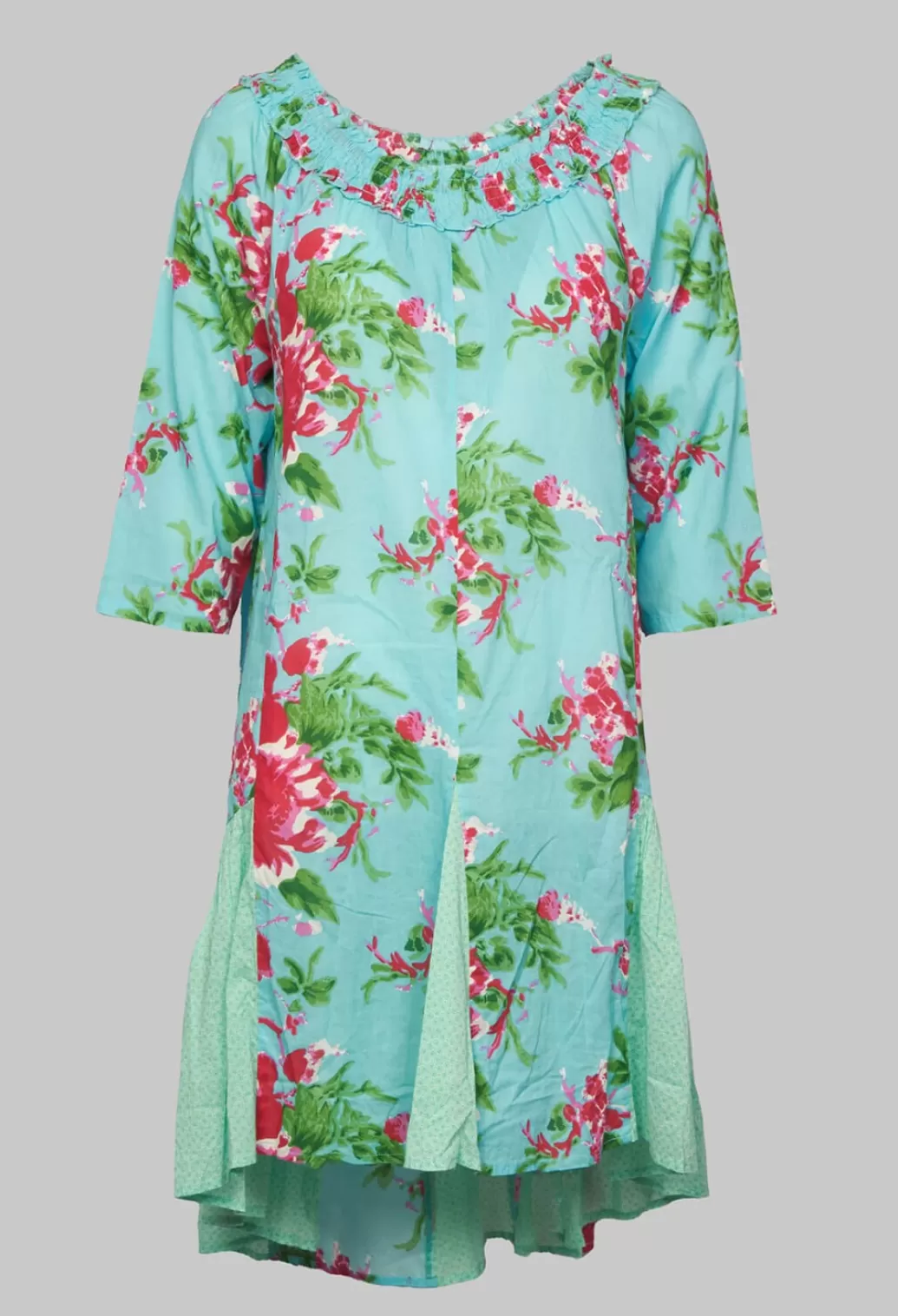 Shirts & Blouses^Rhum & Raisin Tunic With Three Quarter Sleeves In Floral Marie Print