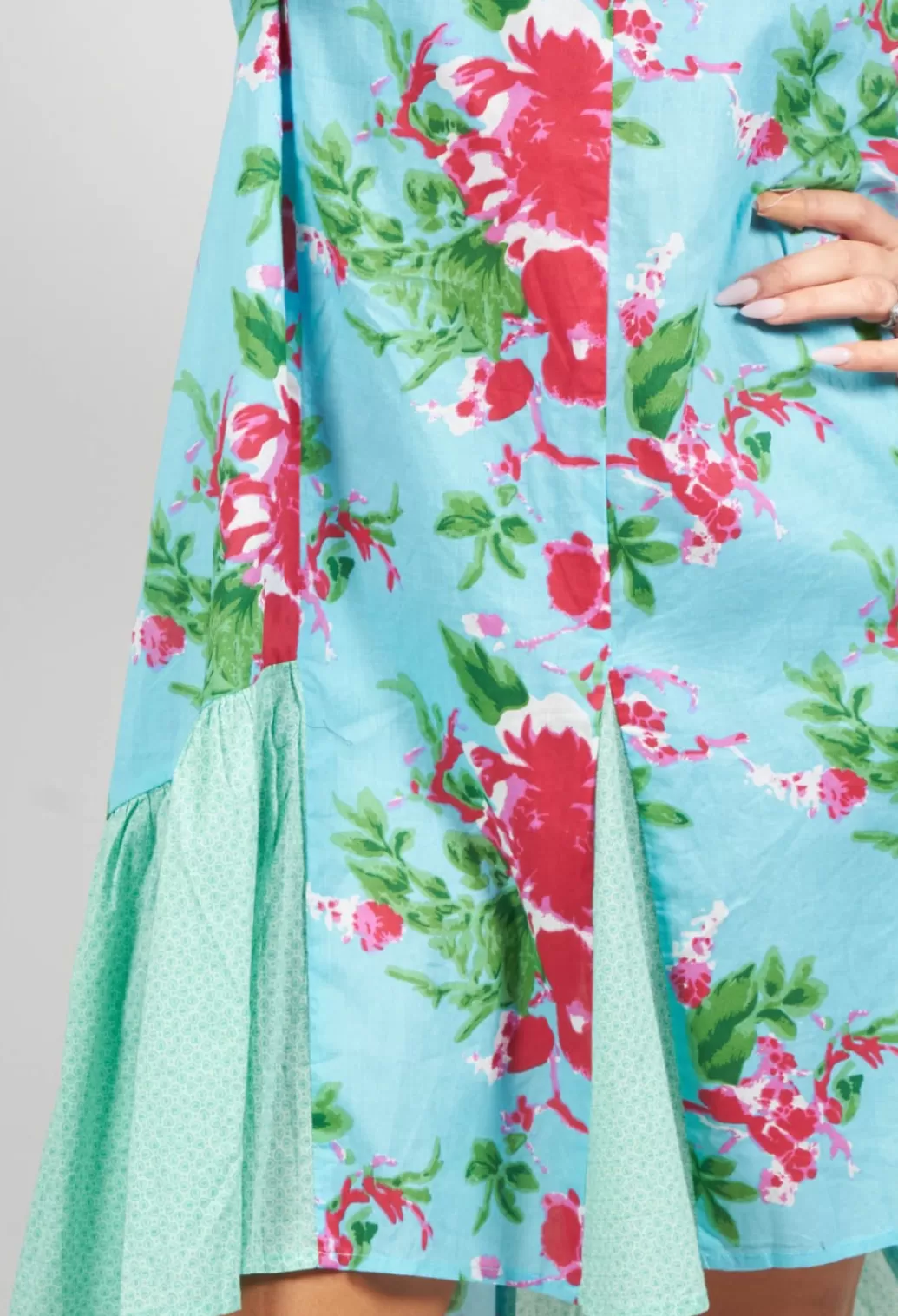 Shirts & Blouses^Rhum & Raisin Tunic With Three Quarter Sleeves In Floral Marie Print