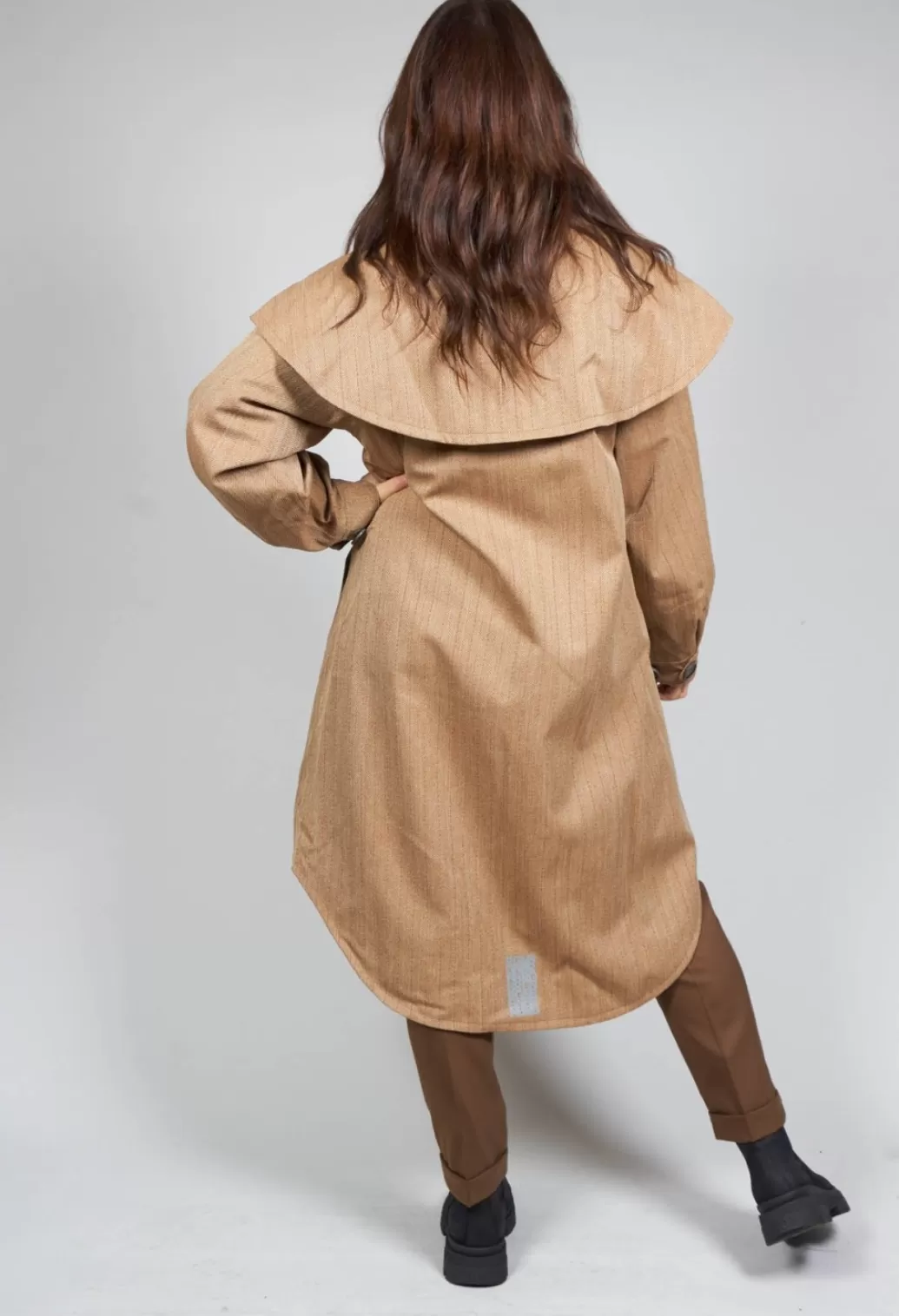 Coats^BRGN Tyfon Coat In Camel Tweed