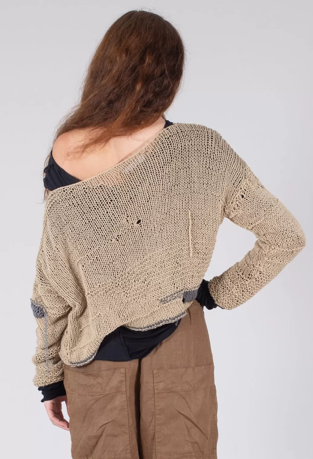 Jumpers^Umit Unal Ultra Light Pullover In Sand Beige