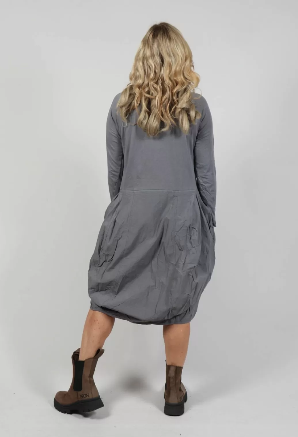 Dresses^Ewa I Walla Vendela Dress In Dim Grey