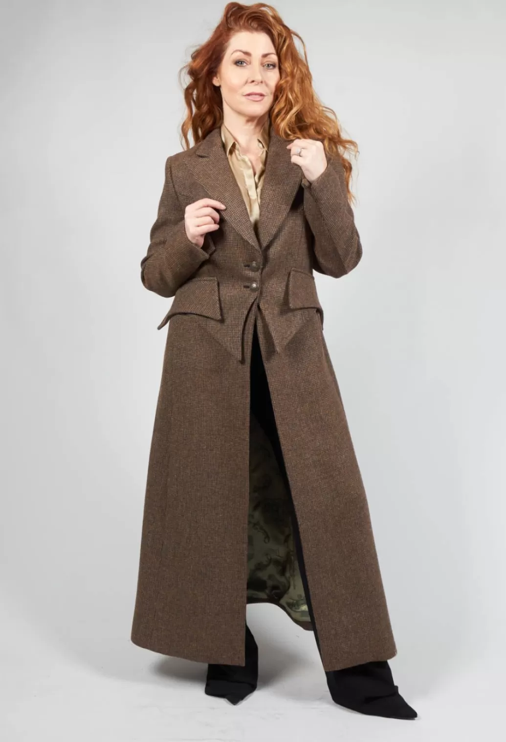 Coats^T.ba Verdi Coat In Tweed