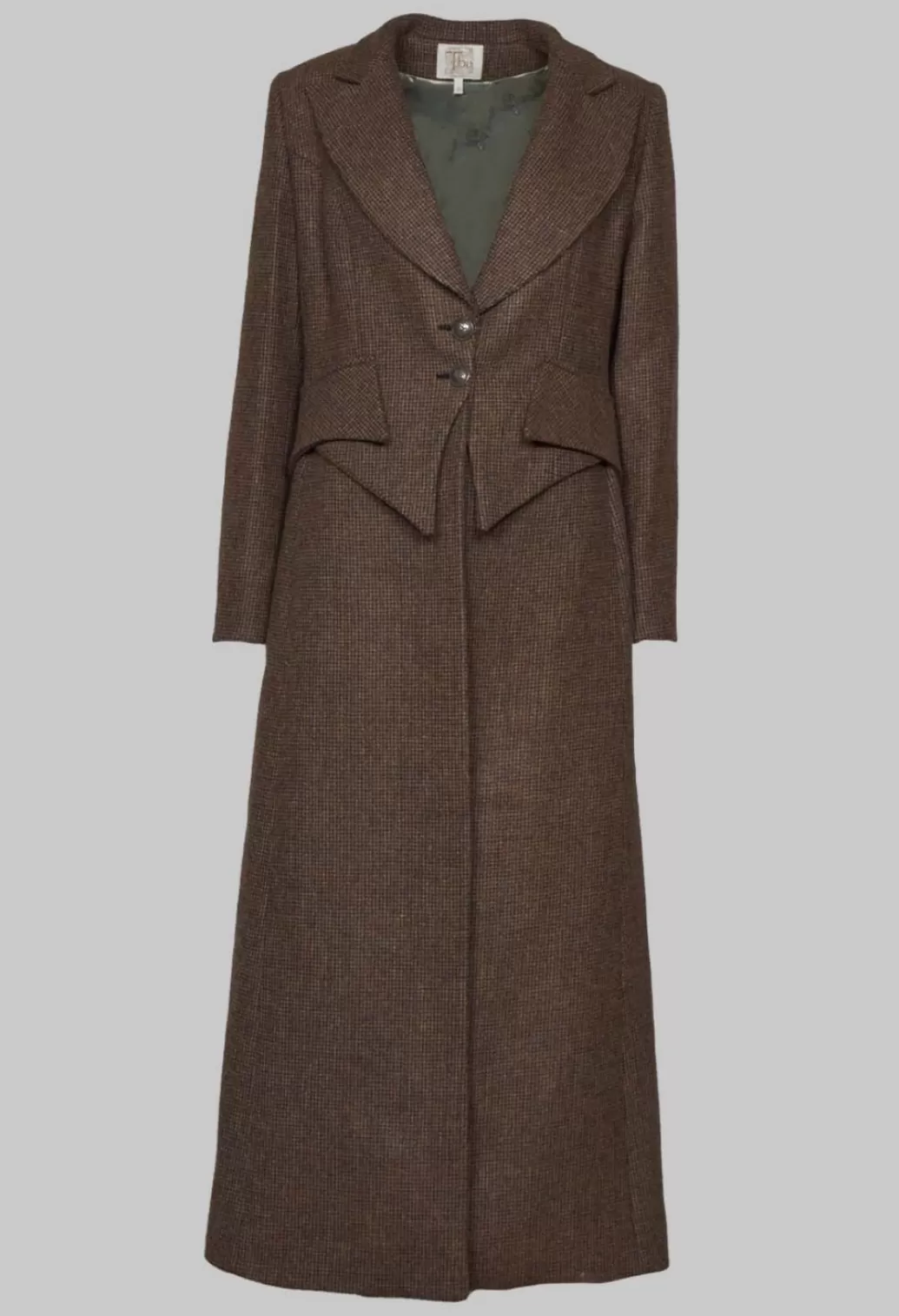 Coats^T.ba Verdi Coat In Tweed